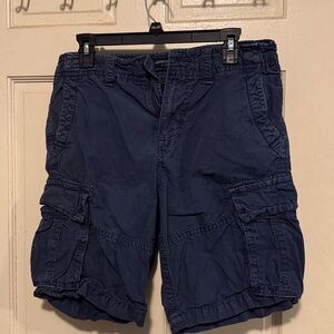 American Eagle Outfitters Dark Blue Cargo Shorts